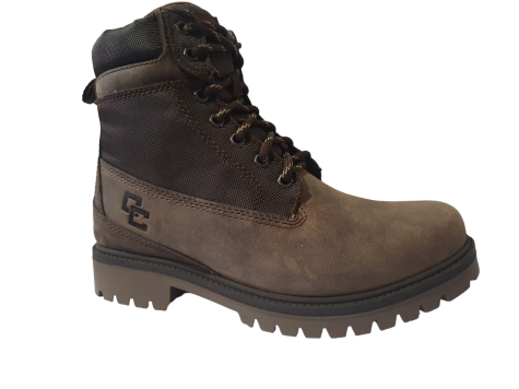 Botas Casuales OC T Modelo 6710 Cafe-Negro Crazy